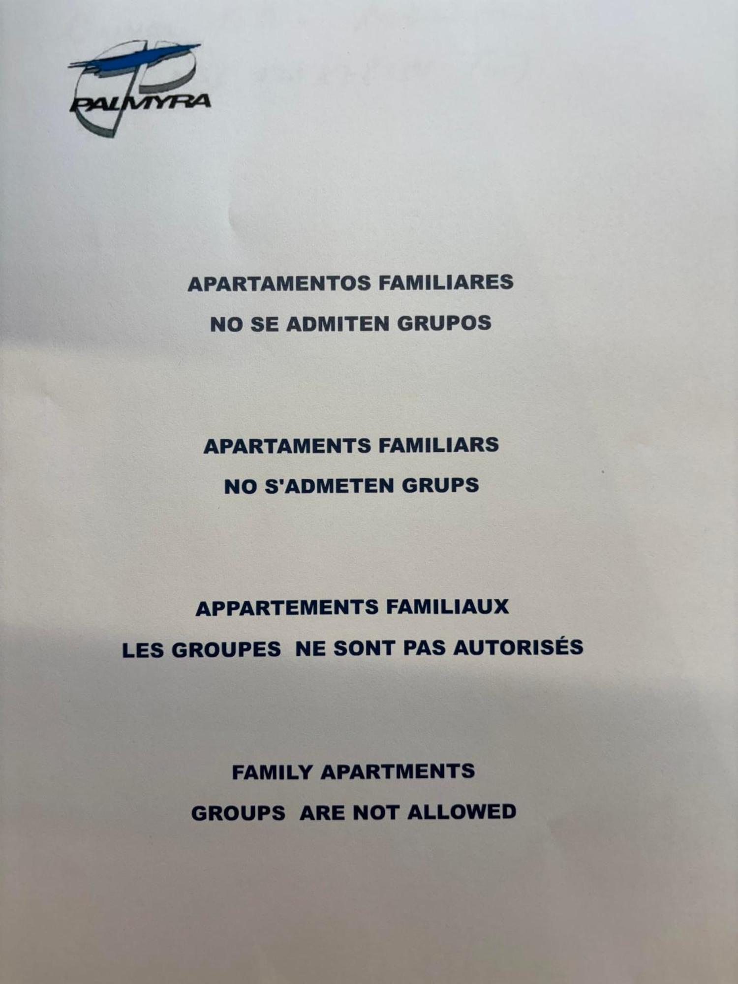 Apartamentos Paradis Palmyra Salou Eksteriør bilde